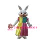 Mrs. Easter Bunny Mascot Costume 