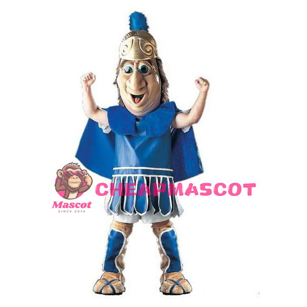 Blue Trojan Mascot Costume