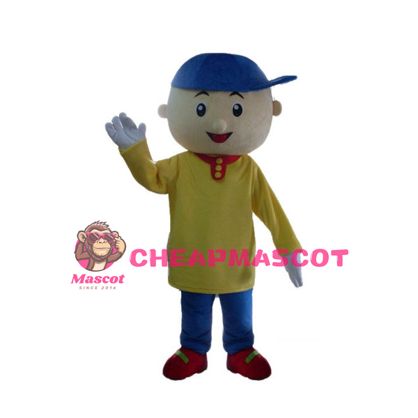 Curious Boy Caillou Mascot Costume