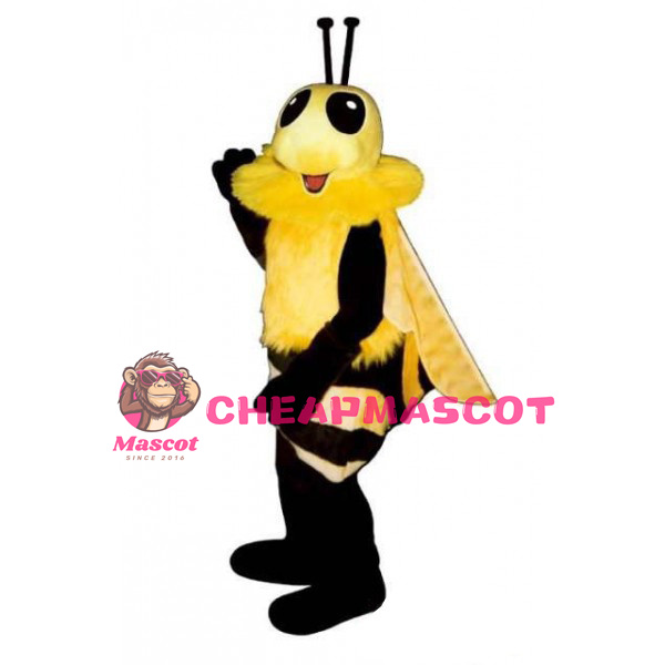 Adult Plush Bee Mascot Costume