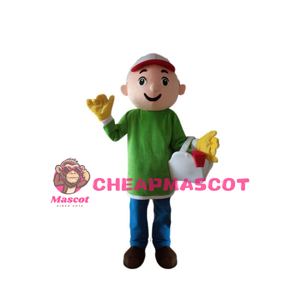 Happy Repairman Manny Garcia Mascot Costume 