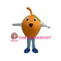 Lightweight Cartoon Orange Mascot Costume For Adult