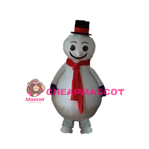 Mr. Snowman Mascot Costume 