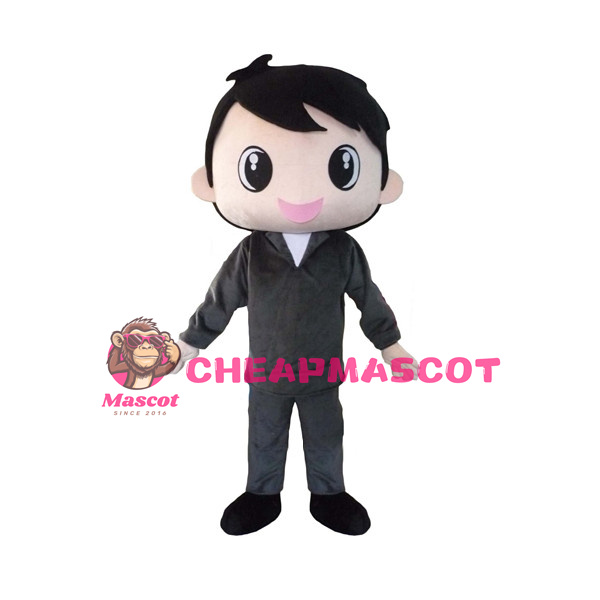 Handsome Boy Mascot Costume
