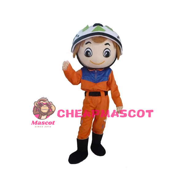 Fireman Mascot Costume