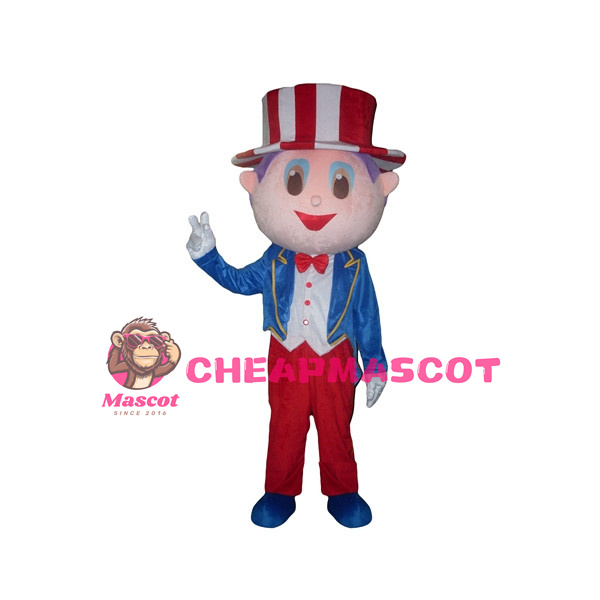 American Man Mascot Costume