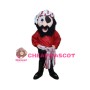 Red Pirate Mascot Costume
