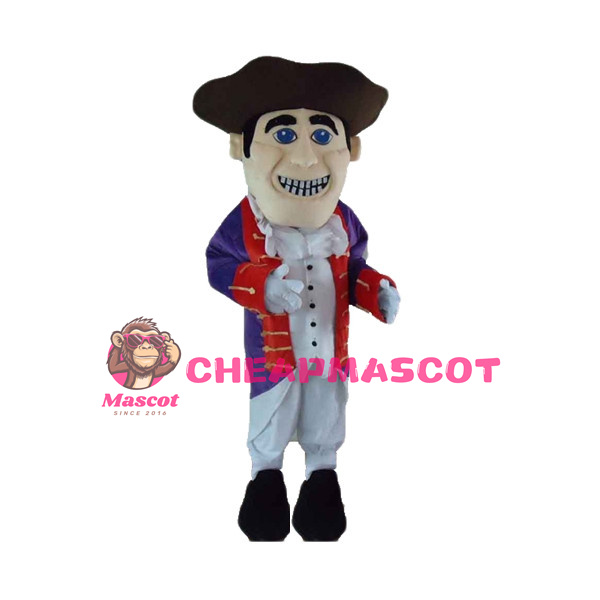 College Patriot Mascot Costume