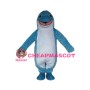 Cute Blue Dolphin Mascot Costume