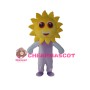 Cartoon Sun Man Mascot Costume