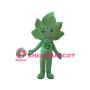 Cartoon Green Leaf Mascot Costume