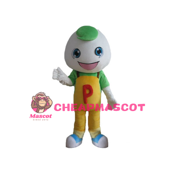 Cute Cartoon Coconut Boy Mascot Costume