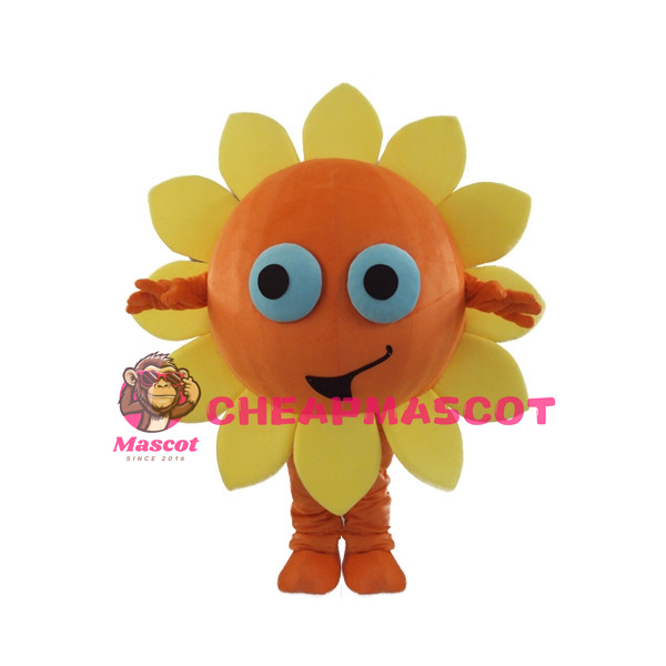Cartoon Sunflower Mascot Costume