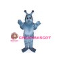 Adult Cartoon Blue Snail Mascot Costume 