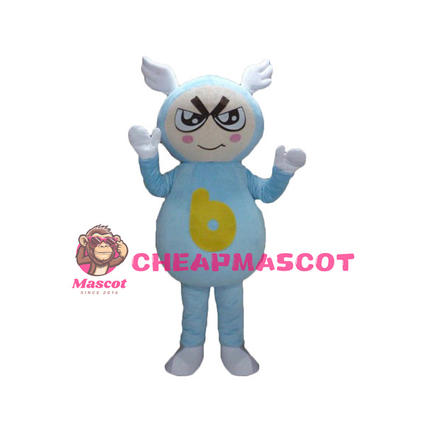 Cute Cartoon Boy Mascot Adult Costume 