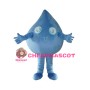 Cartoon Blue Water Drop Lightweight Mascot Adult Costume 