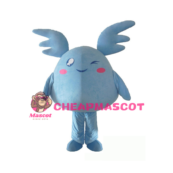 Cute Cartoon Blue Elf Lightweight Mascot Adult Costume 