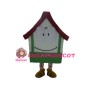 Cartoon House Lightweight Mascot Adult Costume 