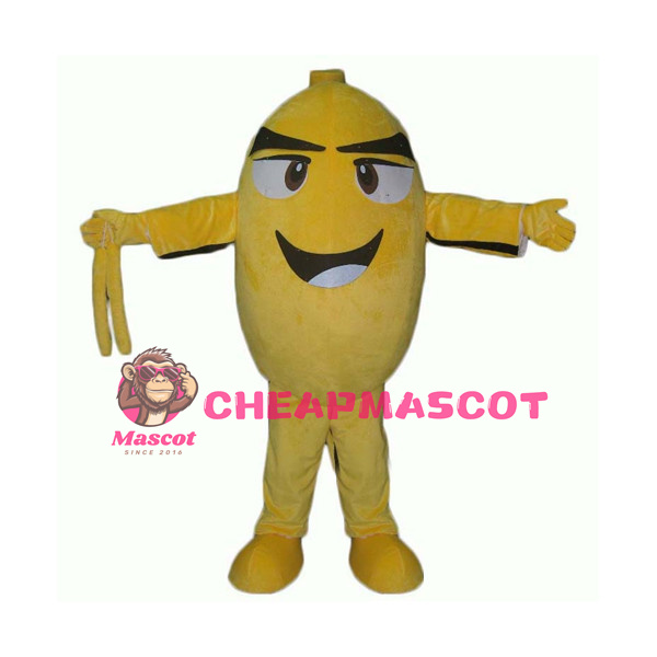 Huge Cartoon Lemon Lightweight Mascot Adult Costume 