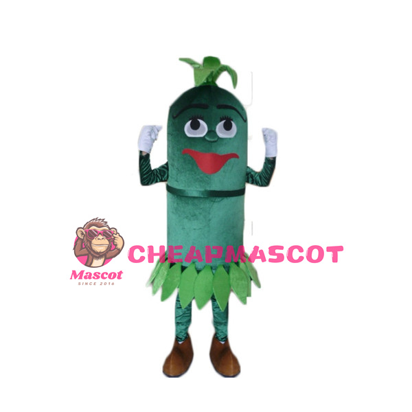 Cartoon Phoenix Bamboo Mascot Adult Costume 