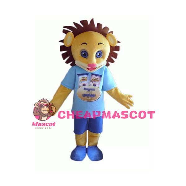 Advertising Lion Mascot Costume 