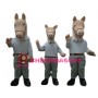 Farm Beige Horse Mascot Adult Costume