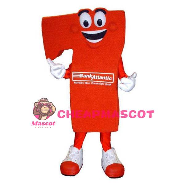 Bank Atlantic–7 Mascot Adult Costume 
