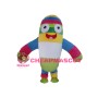 Cartoon Colorful Caterpillar Mascot Adult Costume 