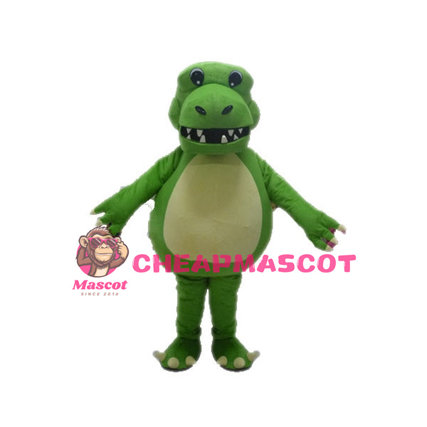 Adult Size Green Dragon Mascot Costume