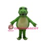 Adult Size Green Dragon Mascot Costume