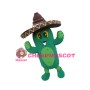 Cartoon Mexican Cactus Mascot Adult Costume