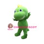 Cute Cartoon Green Dinosaur Baby Mascot Adult Costume