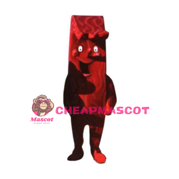 Adult Size Cartoon Beef Stir Fry Strip Mascot Costume