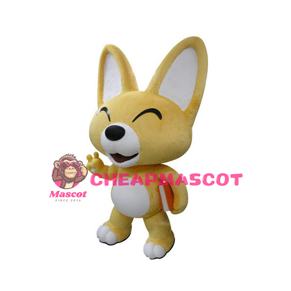 Eddy The Clever Fox Mascot Adult Costume