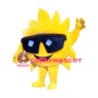 Cool Cartoon Sun Lightweight Mascot Adult Costume