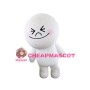 Cheerful Alien Moon Mascot Costume