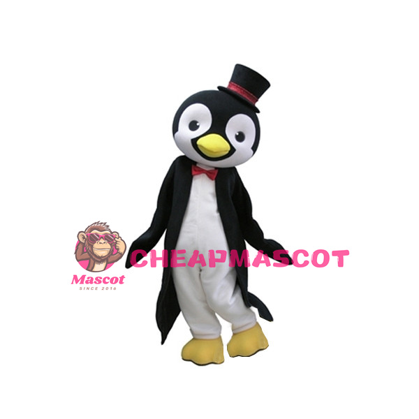 Gentleman Penguin Mascot Adult Costume