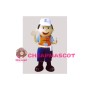Friendly Customs Trainee Mascot Adult Costume