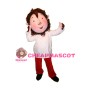 Elf Boy With Red Hair Mascot Costume 