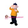 Boy With Big Nose Mascot Costume 