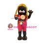 Black Bear With Braids Mascot Adult Costume 