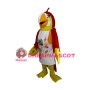 Red & Yellow Parrot Bird Mascot Adult Costume 