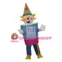 Cartoon Clown Ice Cream Mascot Adult Costume 