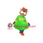 Brown Leopard Mascot Animal Fancy Dress Costume Adult Size 