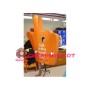 Deluxe Orange Hand-shaped Mascot Adult Costume