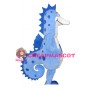 MOSiRuGdańsk the Blue Seahorse Mascot Costume 