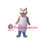 Brown Cat Mascot Adult Costume 