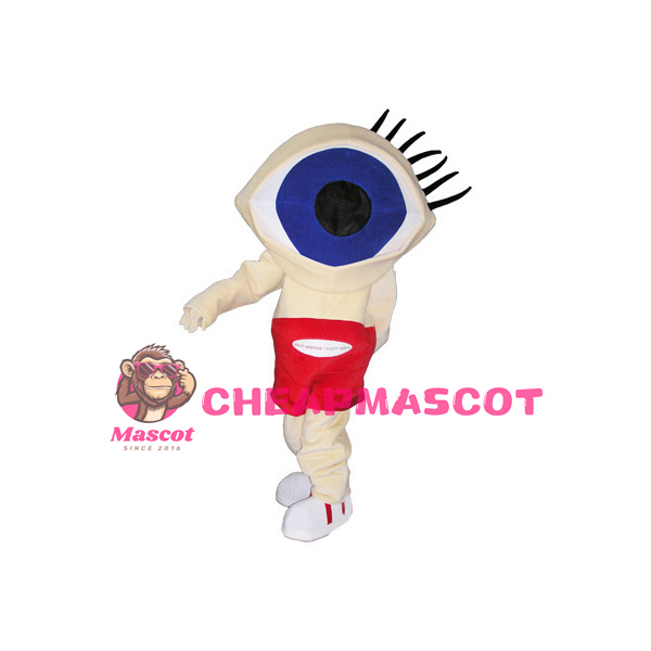 Blue Eye Mascot Adult Costume 
