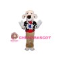 Adult Size Cute Dalmatian Mascot Animal Fancy Dress Costume