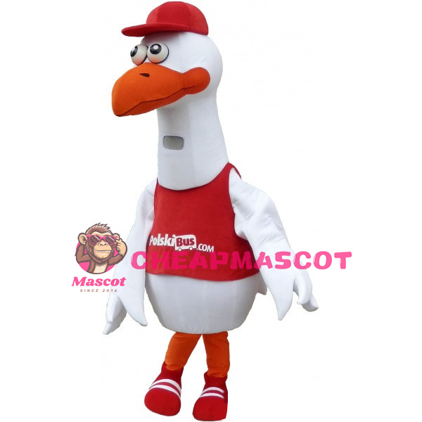 Ziggy the Seven-foot Stork Mascot Costume